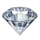 4 supershiny diamonds hold and win scatter symbol icon
