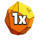 64 nuggets hold and win scatter symbol icon
