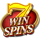 777 money strike red scatter symbol icon