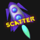 across the unirverse powerpoints scatter symbol icon