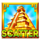 aztec dice scatter symbol icon