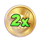 bad bunnys notorious eggs hold and win coin scatter symbol icon
