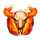 beasts of fire inferno buffalo scatter symbol icon