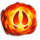 beasts of fire inferno fire ball scatter symbol icon