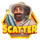 bee keeper scatter symbol icon