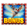big game fishing christmas catch bonus reindeer symbol icon