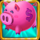 big piggy bank scatter symbol icon