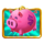 bigger piggy bank 3 reeler money scatter symbol icon