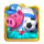 bigger piggy bank soccer cash scatter symbol icon