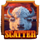 blazin buffalo extreme scatter symbol icon