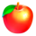 blazing apple hold n link scatter symbol icon
