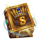 book of crown scatter symbol icon