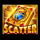 book of gold scatter symbol icon
