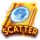 book of the full moon scatter symbol icon