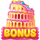 candy pop oranje jackpot scatter symbol icon
