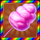 candy treats scatter symbol icon