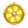 capitano galliano yellow wheel scatter symbol icon