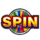 cash wheel blazing 777 triple double jackpot wild scatter symbol icon