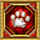 cats scatter symbol icon