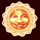 celestial sun riches scatter symbol icon