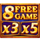 charge bison ascent multiplier scatter symbol icon