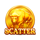 charge bison ascent scatter symbol icon