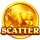 charge bison scatter symbol icon