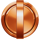 charged wins power frames bronze coin scatter symbol icon