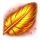 chicken crown feather scatter symbol icon