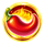 chillies trio hold and win red scatter symbol icon
