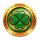 clover energy scatter symbol icon