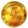 coin blitz power wheel 3x3 running wins scatter symbol icon