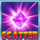 crystal fruits scatter symbol icon