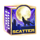 cyber wolf dice scatter symbol icon