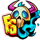 dead gun scatter symbol icon