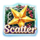 dear santa scatter symbol icon
