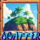 desert island adventure lock 2 spin scatter symbol icon