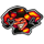 devil joker jackpot free spin scatter symbol icon