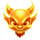 devils feast golden devli scatter symbol icon