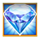 diamond spree explosion scatter symbol icon