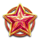 diamond supernova 40 scatter red star symbol icon