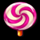 dragon feast pink candy symbol icon
