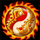 dragon lines scatter symbol icon