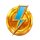 electric chip scatter 2 symbol icon
