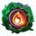 fire gnomes scatter symbol icon