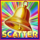 funky disco scatter symbol icon
