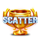 goal kings bell link scatter symbol icon