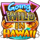 going wild in hawaii scatter 2 symbol. icon