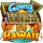 going wild in hawaii scatter 3 symbol. icon