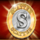 gold cash scatter symbol icon